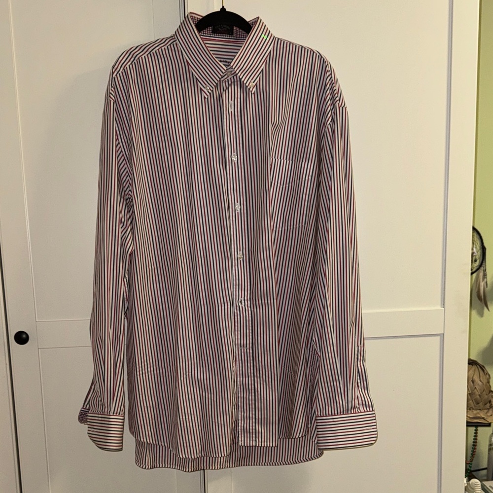 Paul & Shark Striped Button-Down Shirt